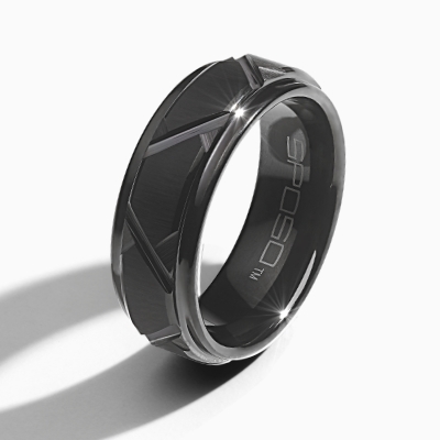 shop mens tungsten jewelry at Jared